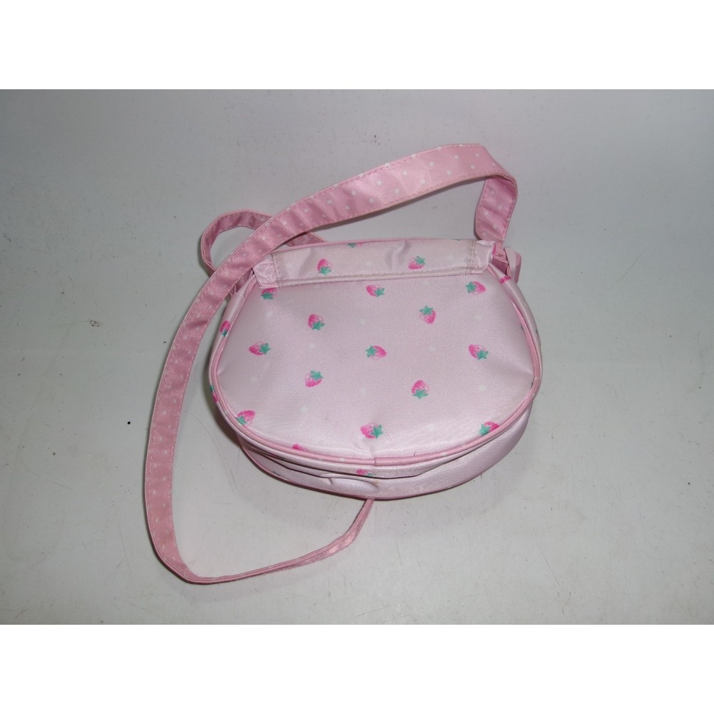 Sanrio Strawberry Shortcake & Hello Kitty Pink Pouch Bag – Japan Exclusive – Use - Picture 3 of 3